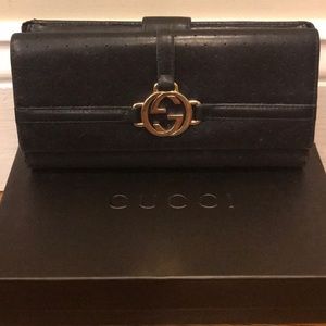 Vintage Gucci Leather Wallet